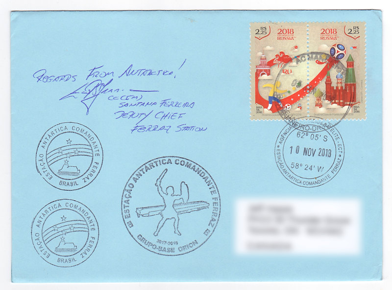 cover from Comandante Ferraz Station